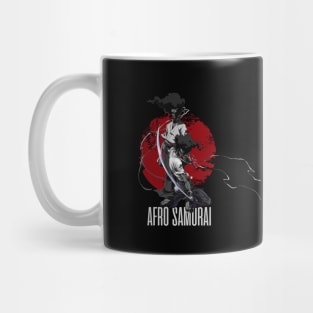 afro dark samurai Mug